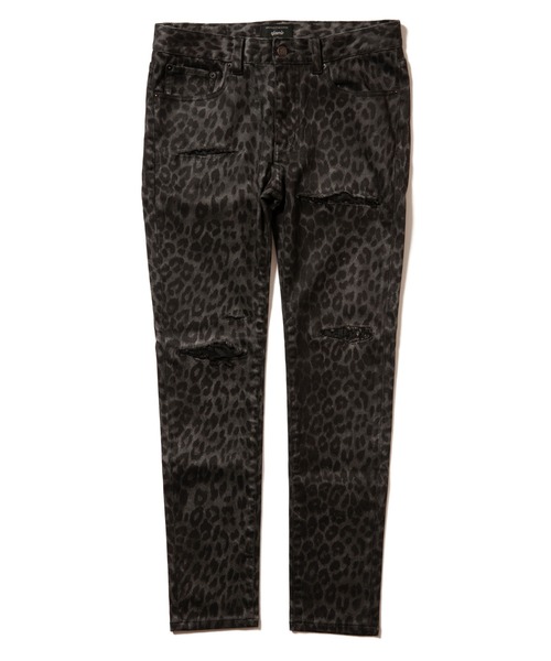 glamb（グラム）の「Leopard skinny pants / レオパードスキニーパンツ