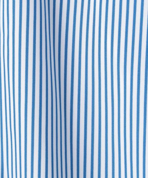 WORK TRIP OUTFITS GREEN LABEL RELAXING（ワークトリップアウトフィッツグリーンレーベル リラクシング）の「【WORK TRIP OUTFITS】WTO トリコット カッタウェイ ロンスト 半袖＜スリムフィット＞（シャツ/ブラウス・メンズ・コバルトブルー/ライトブルー・LARGE/X-LARGE/SMALL/MEDIUM）」の18枚目の写真