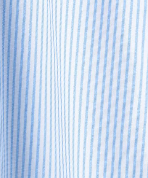 WORK TRIP OUTFITS GREEN LABEL RELAXING（ワークトリップアウトフィッツグリーンレーベル リラクシング）の「【WORK TRIP OUTFITS】WTO トリコット カッタウェイ ロンスト 半袖＜スリムフィット＞（シャツ/ブラウス・メンズ・コバルトブルー/ライトブルー・LARGE/X-LARGE/SMALL/MEDIUM）」の22枚目の写真