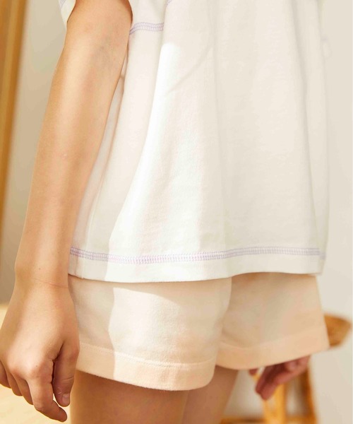 ＆yam（アンドヤム）の「タイダイプリントキュロット（その他パンツ・キッズ・パープル/オレンジ/グリーン・90/100/110/120/130/140）」の8枚目の写真