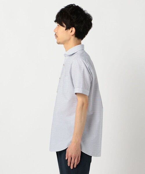 NOLLEY'S goodman（ノーリーズグッドマン）の「パラシュートＳ／Ｓ（シャツ/ブラウス・メンズ・ホワイト系その他4/ホワイト系その他5/ブルー系その他4/ブルー系その他5・SMALL/MEDIUM/LARGE/X-LARGE）」の6枚目の写真