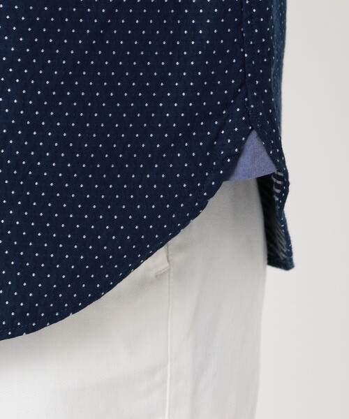 NOLLEY'S goodman（ノーリーズグッドマン）の「パラシュートＳ／Ｓ（シャツ/ブラウス・メンズ・ホワイト系その他4/ホワイト系その他5/ブルー系その他4/ブルー系その他5・SMALL/MEDIUM/LARGE/X-LARGE）」の13枚目の写真
