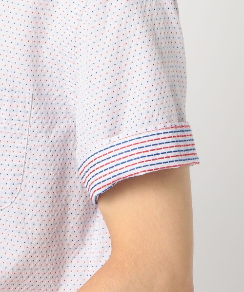 NOLLEY'S goodman（ノーリーズグッドマン）の「パラシュートＳ／Ｓ（シャツ/ブラウス・メンズ・ホワイト系その他4/ホワイト系その他5/ブルー系その他4/ブルー系その他5・SMALL/MEDIUM/LARGE/X-LARGE）」の16枚目の写真