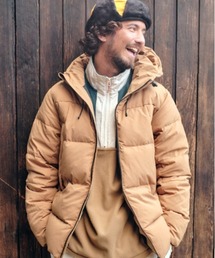 BILLABONG ブラウン ダウンジャケット OUTLET】BILLABONG メンズ 【A/Div.】 ADIV UPCYCLE DOWN JACKET