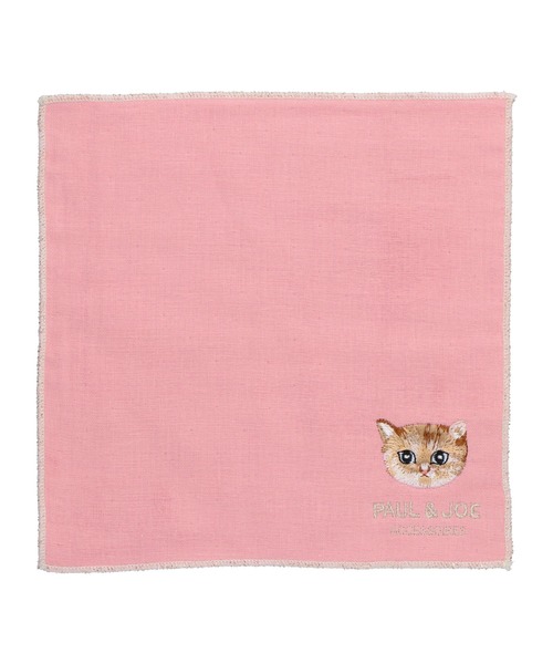 PAUL&JOE（ポールアンドジョー）の「ハンカチ M PAUL & JOE　ポール&ジョー/ヌネット（ハンカチ/ハンドタオル・レディース・アイボリー/ピンク/ブルー・FREE）」の8枚目の写真