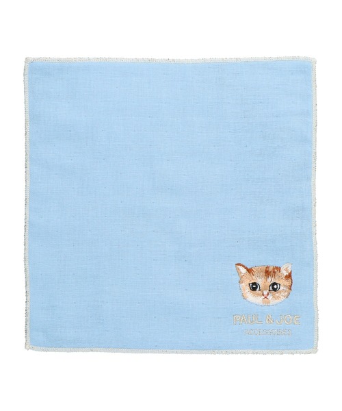 PAUL&JOE（ポールアンドジョー）の「ハンカチ M PAUL & JOE　ポール&ジョー/ヌネット（ハンカチ/ハンドタオル・レディース・アイボリー/ピンク/ブルー・FREE）」の6枚目の写真