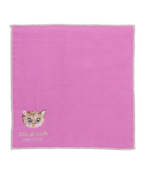 PAUL&JOE（ポールアンドジョー）の「ハンカチ M PAUL & JOE　ポール&ジョー/ヌネット（ハンカチ/ハンドタオル・レディース・アイボリー/ピンク/ブルー・FREE）」の9枚目の写真