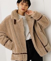 AZUL by moussy | BOA B-3 JACKET/ボアB-3ジャケット(その他アウター)