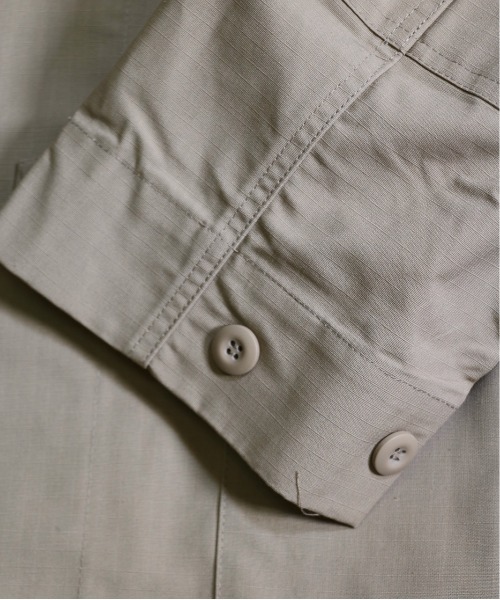 C.E.L.STORE（セルストア）の「U.S MILITARY/ユーエスミリタリー  BLACKWATER BDU SHIRTS（ミリタリージャケット・メンズ・カーキ・MEDIUM/LARGE）」の11枚目の写真