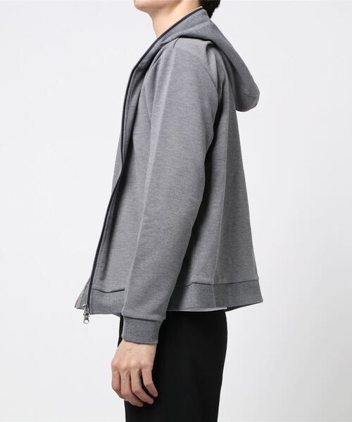 NO WAY（ノーウェイ）の「/カルゼトリコZIPパーカー/（パーカー・メンズ・杢グレー/ブラック/ネイビー・MEDIUM/LARGE/X-LARGE）」の4枚目の写真