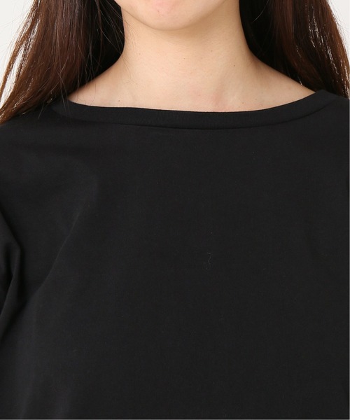 JOURNAL STANDARD（ジャーナルスタンダード）の「プレミアムコットンNEWラウンドヘムロングスリーブTシャツ◆2（Tシャツ/カットソー・レディース・ホワイト・FREE）」の3枚目の写真