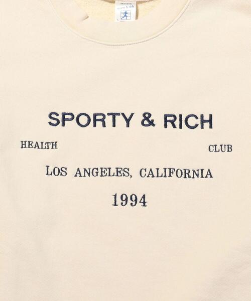 SPORTY&RICH(スポーティアンドリッチ)の「<SPORTY&RICH> LA HEALTH CLUB C/N/スウェット(スウェット・メンズ・ナチュラル・X-LARGE/LARGE)」の13枚目の写真