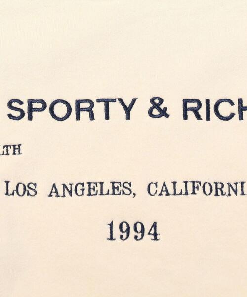 SPORTY&RICH(スポーティアンドリッチ)の「<SPORTY&RICH> LA HEALTH CLUB C/N/スウェット(スウェット・メンズ・ナチュラル・X-LARGE/LARGE)」の6枚目の写真