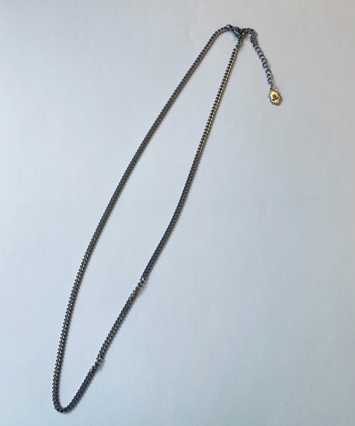 amp japan(アンプジャパン)の「【ユニセックス】フラット リンク プチプライス チェーンネックレス(ネックレス・メンズ・シルバー・FREE)」の5枚目の写真