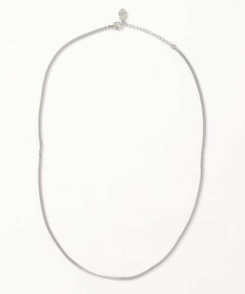 amp japan(アンプジャパン)の「【ユニセックス】フラット リンク プチプライス チェーンネックレス(ネックレス・メンズ・シルバー・FREE)」の9枚目の写真