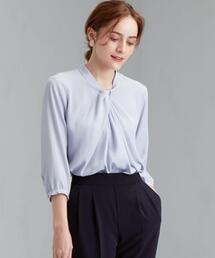 WORK TRIP OUTFITS GREEN LABEL RELAXING | 【WORK TRIP OUTFITS】★WTO D ツイストタック ブラウス(シャツ/ブラウス)