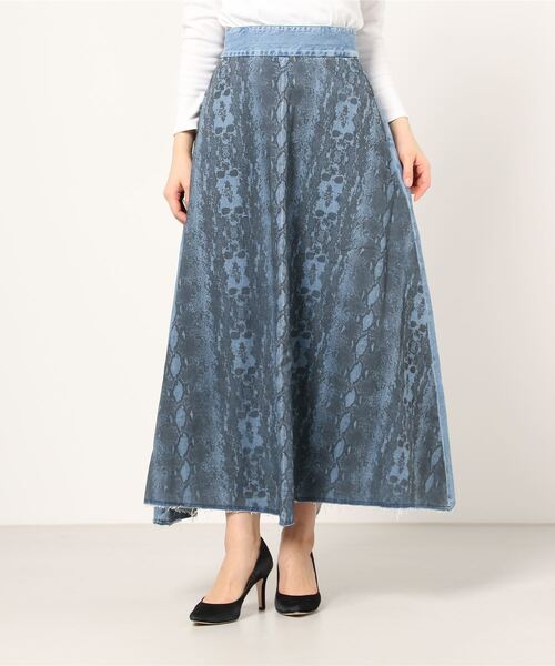 HYSTERIC GLAMOUR（ヒステリックグラマー）の「SKULL SNAKE フレア