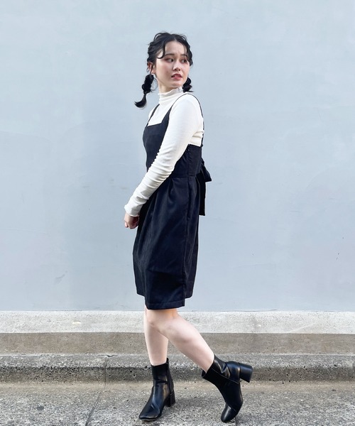 frunco(フランコ)の「ショート丈バックリボンOP(ワンピース・レディース・アイボリー/ブラウン/ブラック・FREE)」の14枚目の写真