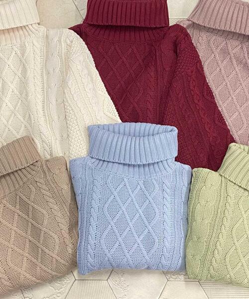 セール オフタートルネック ニット ニット セーター Allamanda アラマンダ のファッション通販 Zozotown