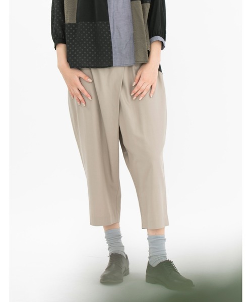 nop de nod(ノップドゥノッド)の「Pomme Grin Fil ラップ風パンツ(その他パンツ・レディース・ブラック/ネイビー/グレー系その他・3)」の1枚目の写真