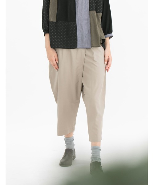 nop de nod(ノップドゥノッド)の「Pomme Grin Fil ラップ風パンツ(その他パンツ・レディース・ブラック/ネイビー/グレー系その他・3)」の18枚目の写真