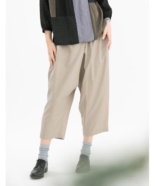 nop de nod(ノップドゥノッド)の「Pomme Grin Fil ラップ風パンツ(その他パンツ・レディース・ブラック/ネイビー/グレー系その他・3)」の4枚目の写真