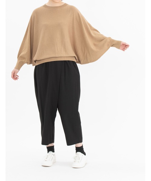 nop de nod(ノップドゥノッド)の「Pomme Grin Fil ラップ風パンツ(その他パンツ・レディース・ブラック/ネイビー/グレー系その他・3)」の16枚目の写真