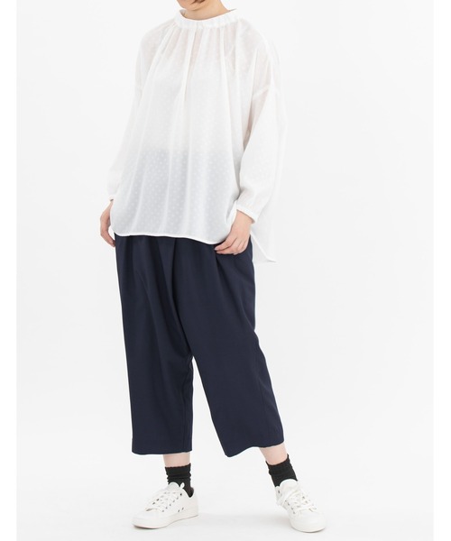 nop de nod(ノップドゥノッド)の「Pomme Grin Fil ラップ風パンツ(その他パンツ・レディース・ブラック/ネイビー/グレー系その他・3)」の22枚目の写真