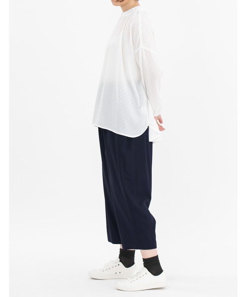 nop de nod(ノップドゥノッド)の「Pomme Grin Fil ラップ風パンツ(その他パンツ・レディース・ブラック/ネイビー/グレー系その他・3)」の5枚目の写真