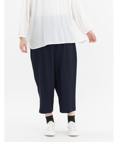 nop de nod(ノップドゥノッド)の「Pomme Grin Fil ラップ風パンツ(その他パンツ・レディース・ブラック/ネイビー/グレー系その他・3)」の11枚目の写真