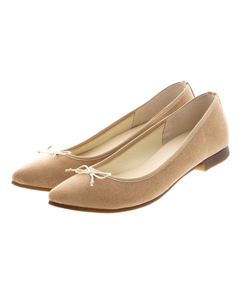 JELLY BEANS(ジェリービーンズ)の「【サステナブル商品】ウォッシャブルバレエ(130-33601)JELLY BEANS(ジェリービーンズ)(バレエシューズ・レディース・ライトブルー/ベージュ/イエロー/ブラック/ネイビー・23/24.5/23.5/24/22.5)」の11枚目の写真