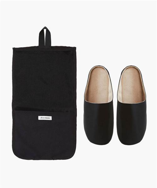 sarasa design(サラサデザイン)の「b2c プレーンステッチ トラベラー|抗菌&防臭(ルームシューズ/スリッパ・レディース・ホワイト/ブラック/ダークブラウン/ベージュ・S/M)」の20枚目の写真