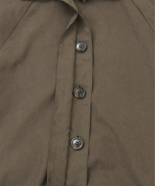 Ambre Neige（アンブルネージュ）の「ルーズステンカラーコート／【WEB/EC限定商品】（ステンカラーコート・レディース・チャコールグレー/ベージュ・FREE）」の17枚目の写真