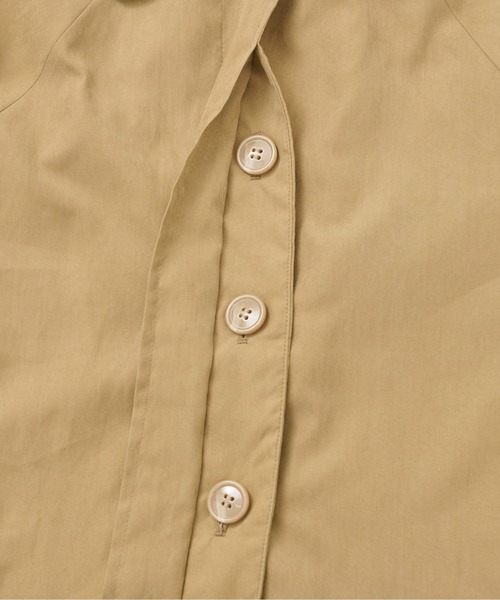 Ambre Neige（アンブルネージュ）の「ルーズステンカラーコート／【WEB/EC限定商品】（ステンカラーコート・レディース・チャコールグレー/ベージュ・FREE）」の5枚目の写真