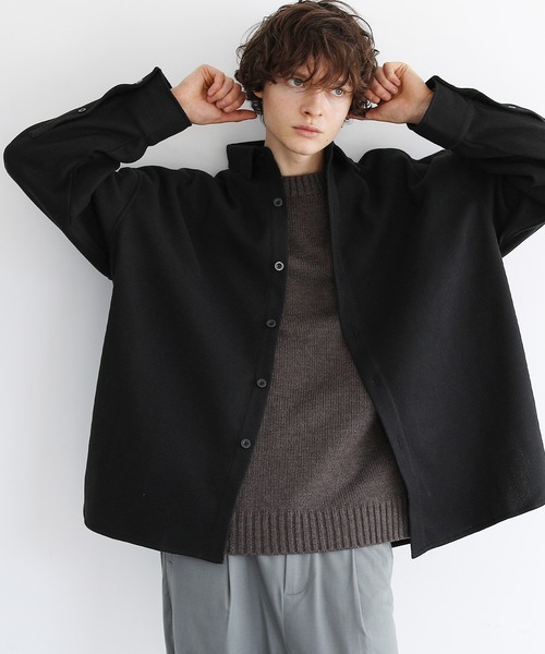 ASTRONOMY(アストロノミー)の「ルーズシルエットワイドブロード/チェックシャツ(シャツ/ブラウス・メンズ・ホワイト/グレー系その他/ブルー/チャコール/ブラック系その他/グリーン/パープル系その他/ブルー系その他/グレー系その他2/ホワイト×ブラック/ベージュ/ネイビー×ホワイト/パープル系1/グレー系1/ブルー系1/ベージュ系1/オレンジ系1/ブラック系1/ブラウン系1/カーキ/サックスブルー/ブルー系/ベージュ系/ブラウン系2/ストライプ・S/M/L)」の6枚目の写真