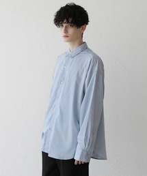 ルーズシルエットワイドブロード/チェックシャツ