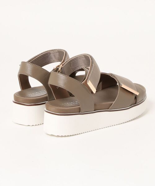 MACKINTOSH PHILOSOPHY（ﾏｯｷﾝﾄｯｼｭ ﾌｨﾛｿﾌｨｰ）の「ベルクロストラップフットベッドサンダル（サンダル・レディース・ブラック/ネイビー/サンドベージュ・24.0cm/22.0cm/23.5cm/24.5cm/23.0cm/22.5cm）」の4枚目の写真