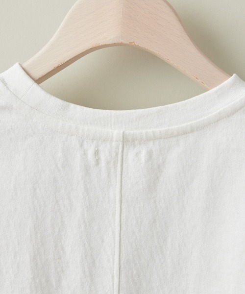 DISCOAT（ディスコート）の「【キッズ】オソロビッグロゴチュニック5分袖Tシャツ（Tシャツ/カットソー・キッズ・チャコールグレー/オフホワイト/ミント・120/130/140）」の8枚目の写真