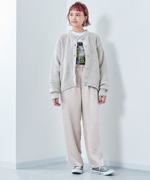 アウトリンキングショートカーデ