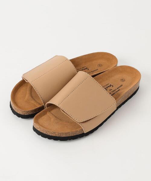 green label relaxing（グリーンレーベルリラクシング）の「別注 [ センシーロ ] SENCILLO × GLR 1 ストラップ サンダル（サンダル・メンズ・ベージュ/ブラック・41/42/43）」の9枚目の写真
