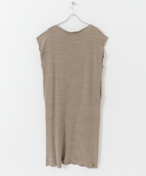 R JUBILEE（アールジュビリー）の「R JUBILEE　Slit Long Dress（ワンピース・レディース・ベージュ/チャコールグレー・FREE）」の19枚目の写真