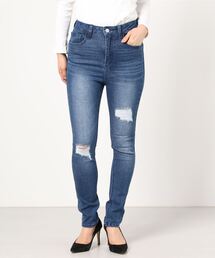 WEGO | WEGO/クラッシュスキニーパンツ(デニムパンツ)