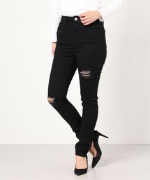 WEGO | WEGO/クラッシュスキニーパンツ(デニムパンツ)