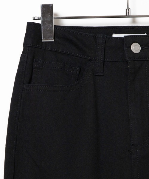 WEGO（ウィゴー）の「WEGO/クラッシュスキニーパンツ（デニムパンツ・レディース・ブラック/インディゴブルー・LARGE/MEDIUM/SMALL/X-SMALL）」の8枚目の写真