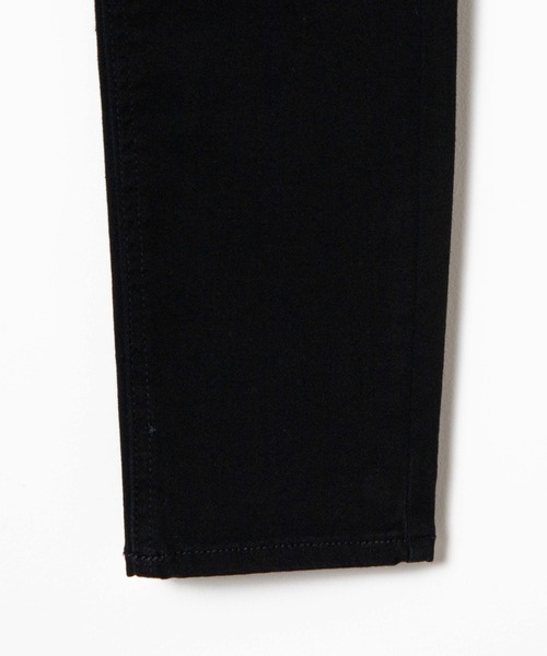 WEGO（ウィゴー）の「WEGO/クラッシュスキニーパンツ（デニムパンツ・レディース・ブラック/インディゴブルー・LARGE/MEDIUM/SMALL/X-SMALL）」の7枚目の写真