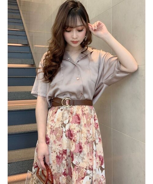 RESEXXY（リゼクシー）の「フレアミディスカート（スカート・レディース・ホワイト/ピンク/オレンジ・FREE）」の21枚目の写真