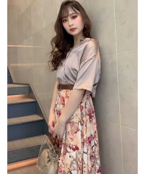 RESEXXY（リゼクシー）の「フレアミディスカート（スカート・レディース・ホワイト/ピンク/オレンジ・FREE）」の16枚目の写真