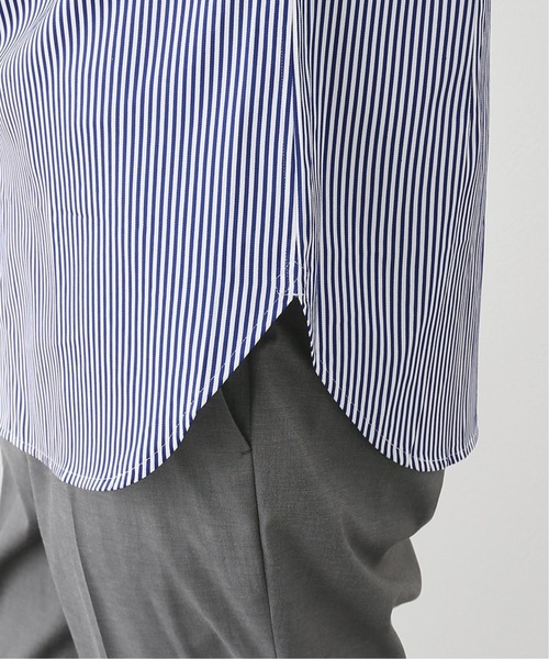 EDIFICE（エディフィス）の「セミワイド ドビーストライプ シャツ（ビジネスシャツ・メンズ・ダークブルー・40/38/39/41/37）」の11枚目の写真