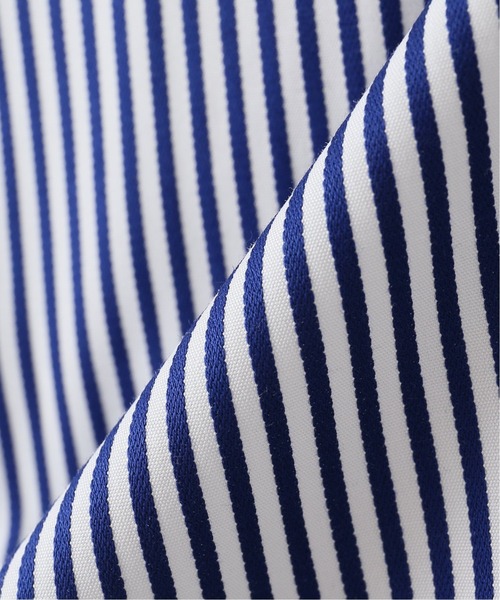 EDIFICE（エディフィス）の「セミワイド ドビーストライプ シャツ（ビジネスシャツ・メンズ・ダークブルー・40/38/39/41/37）」の13枚目の写真