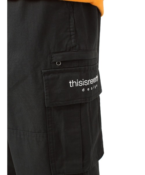 thisisneverthat（ディスイズネバーザット）の「21SSM L-LOGO CARGO PANT（カーゴパンツ・メンズ・ブラック/ライトグリーン/ブラウン系その他・S/M/L）」の10枚目の写真